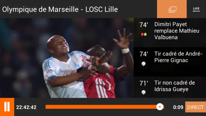 Ligue 1 android App screenshot 5