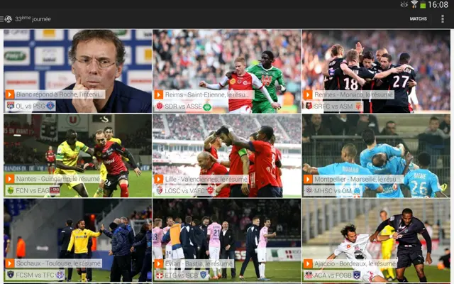 Ligue 1 android App screenshot 8